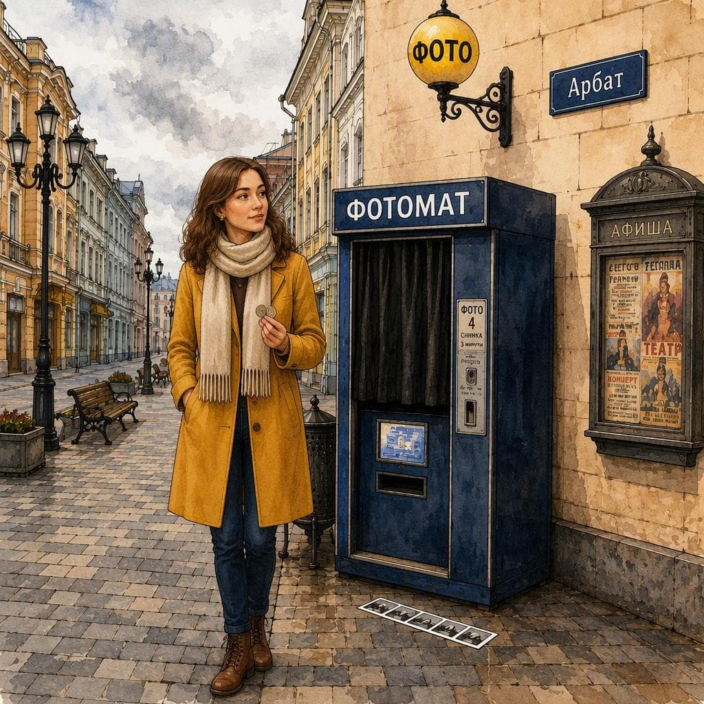 Фотография из автомата на Арбате — A1 Relationships & Drama histoire russe