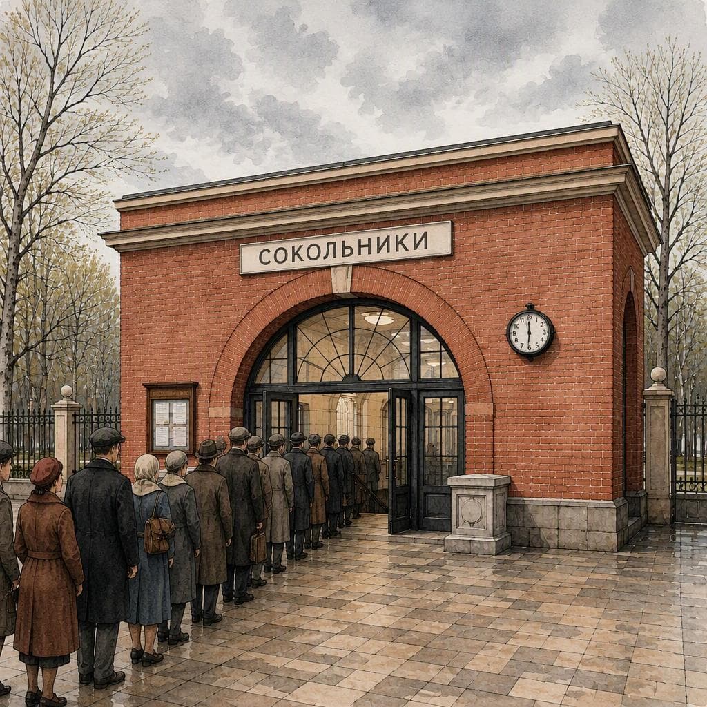 Le premier jeton du métro de Moscou — A2 History histoire russe