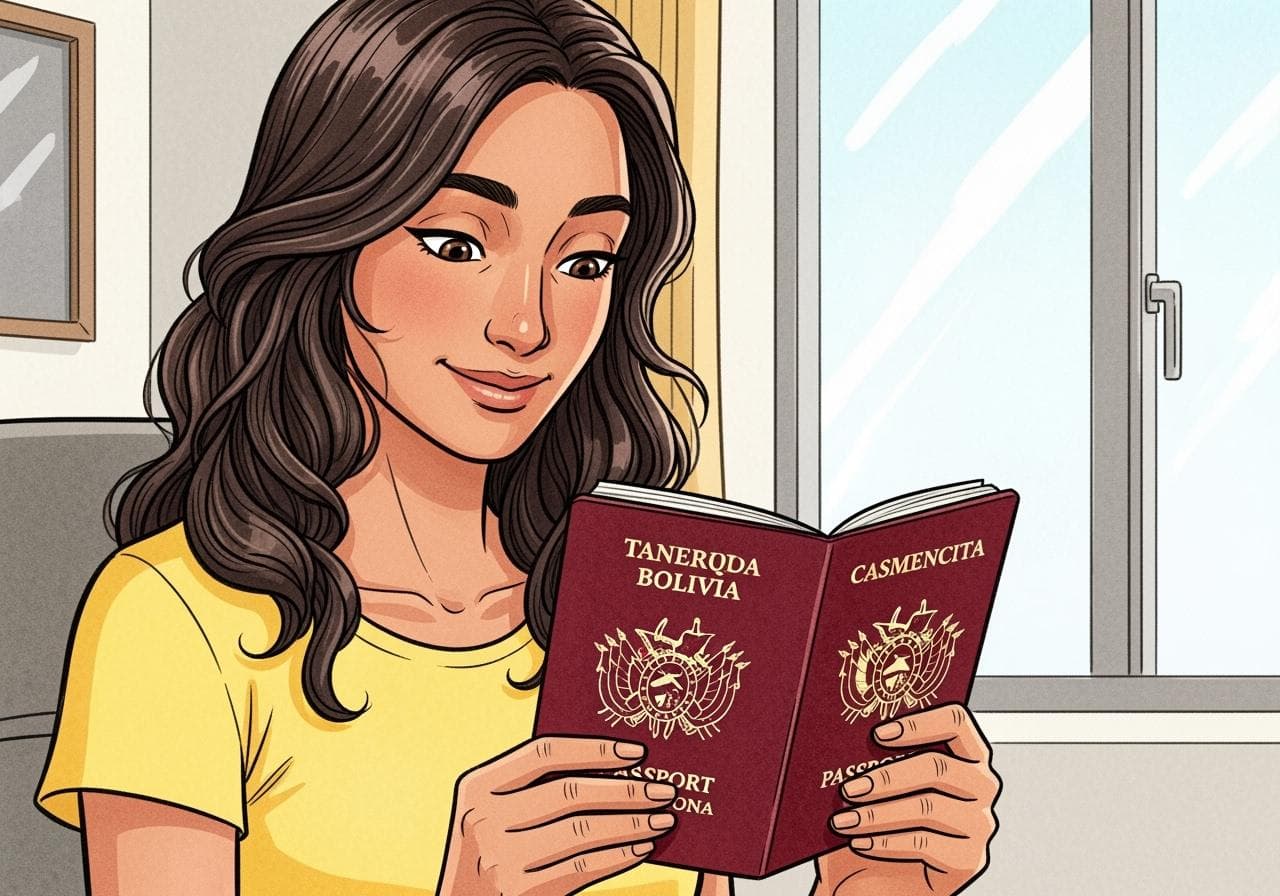 Cover for ¿Por qué hay una llama en la foto de mi pasaporte boliviano?