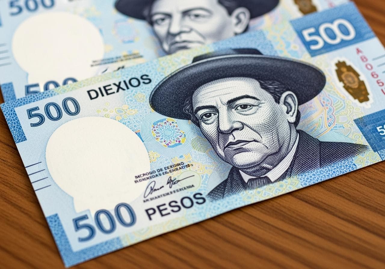 Cover for El misterio del billete de 500 pesos: ¿Quién es el hombre con el sombrero?