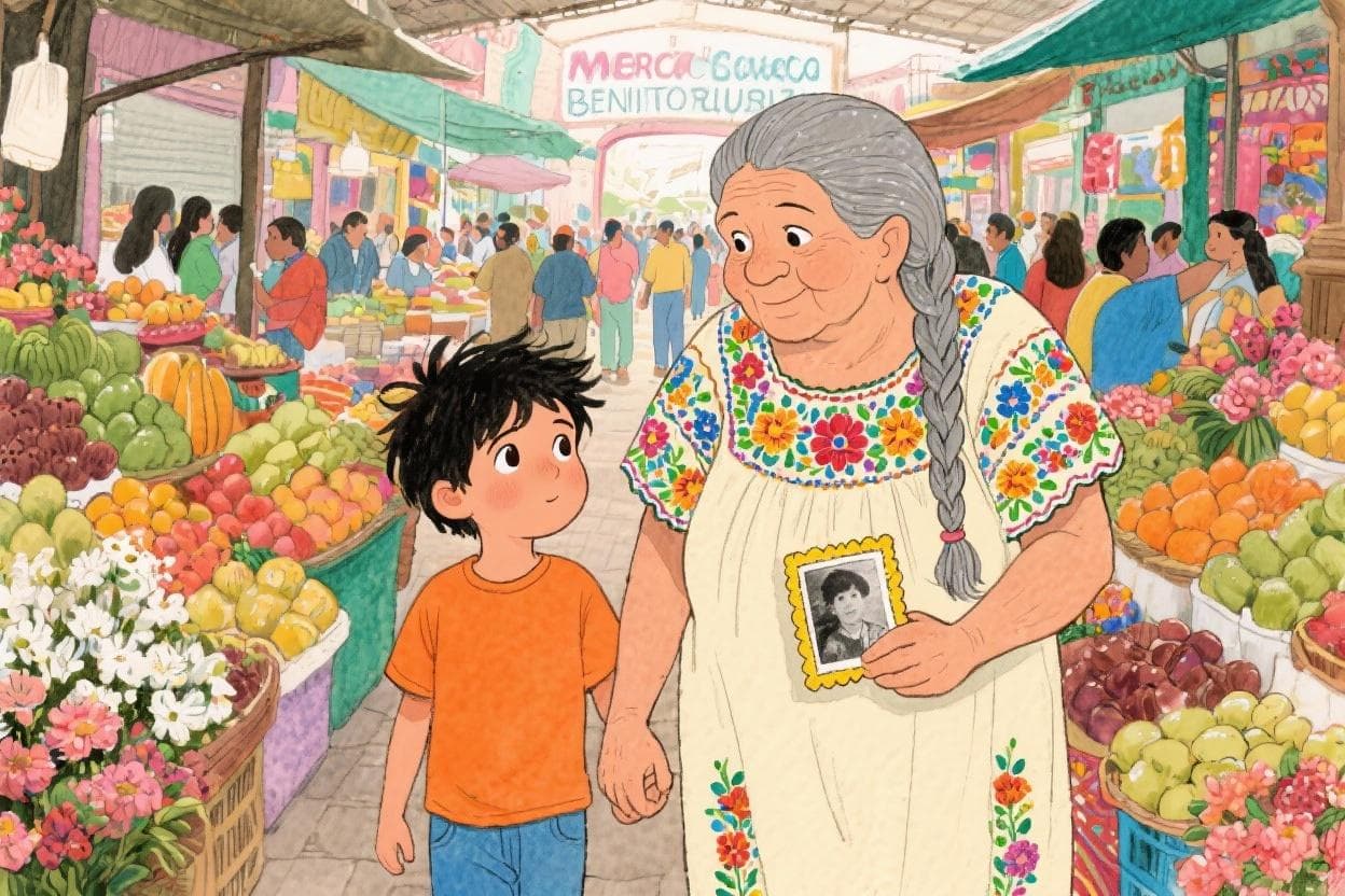 Cover for Los Colores del Mercado Benito Juárez