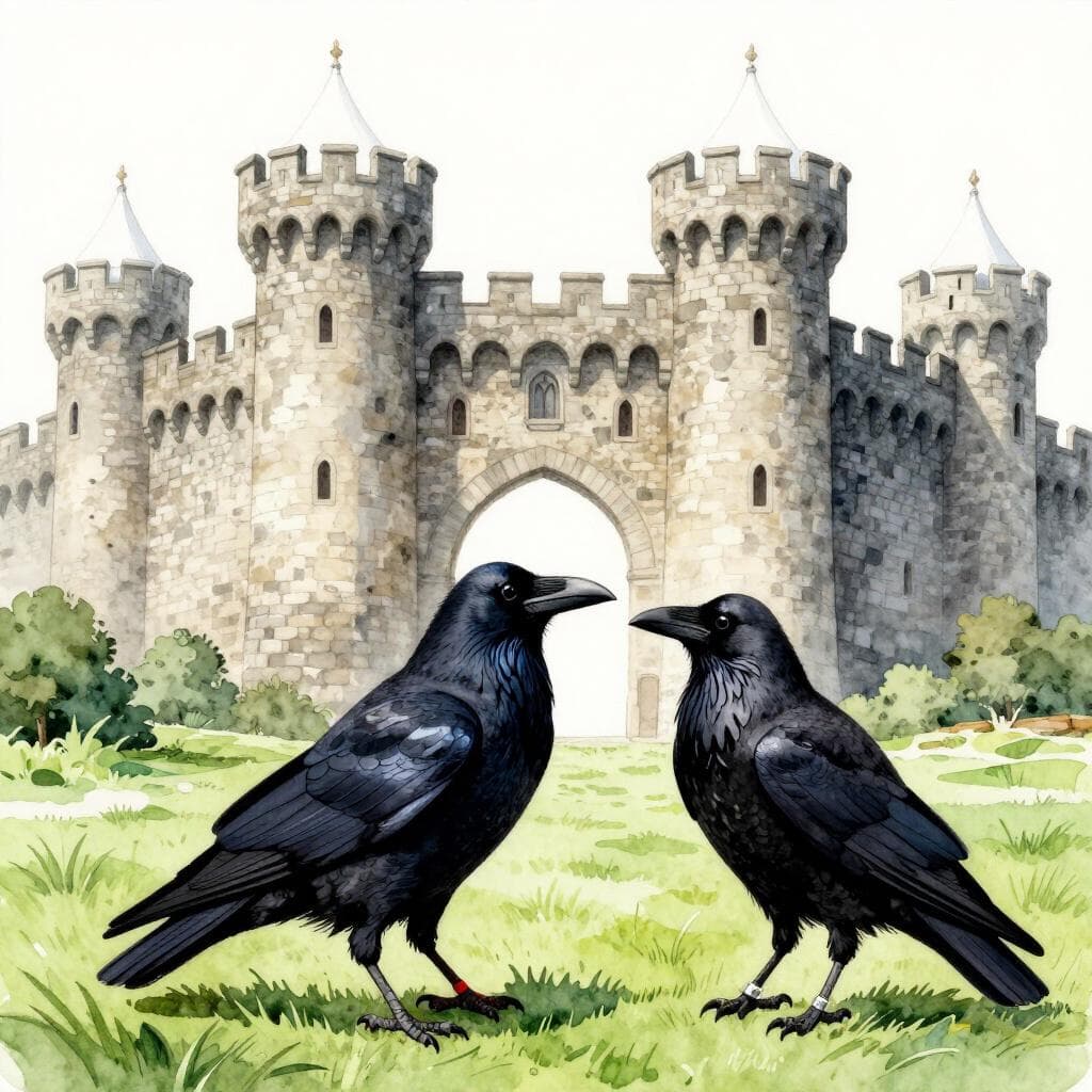 The Ravens of the Tower of London — A0 English story for learners