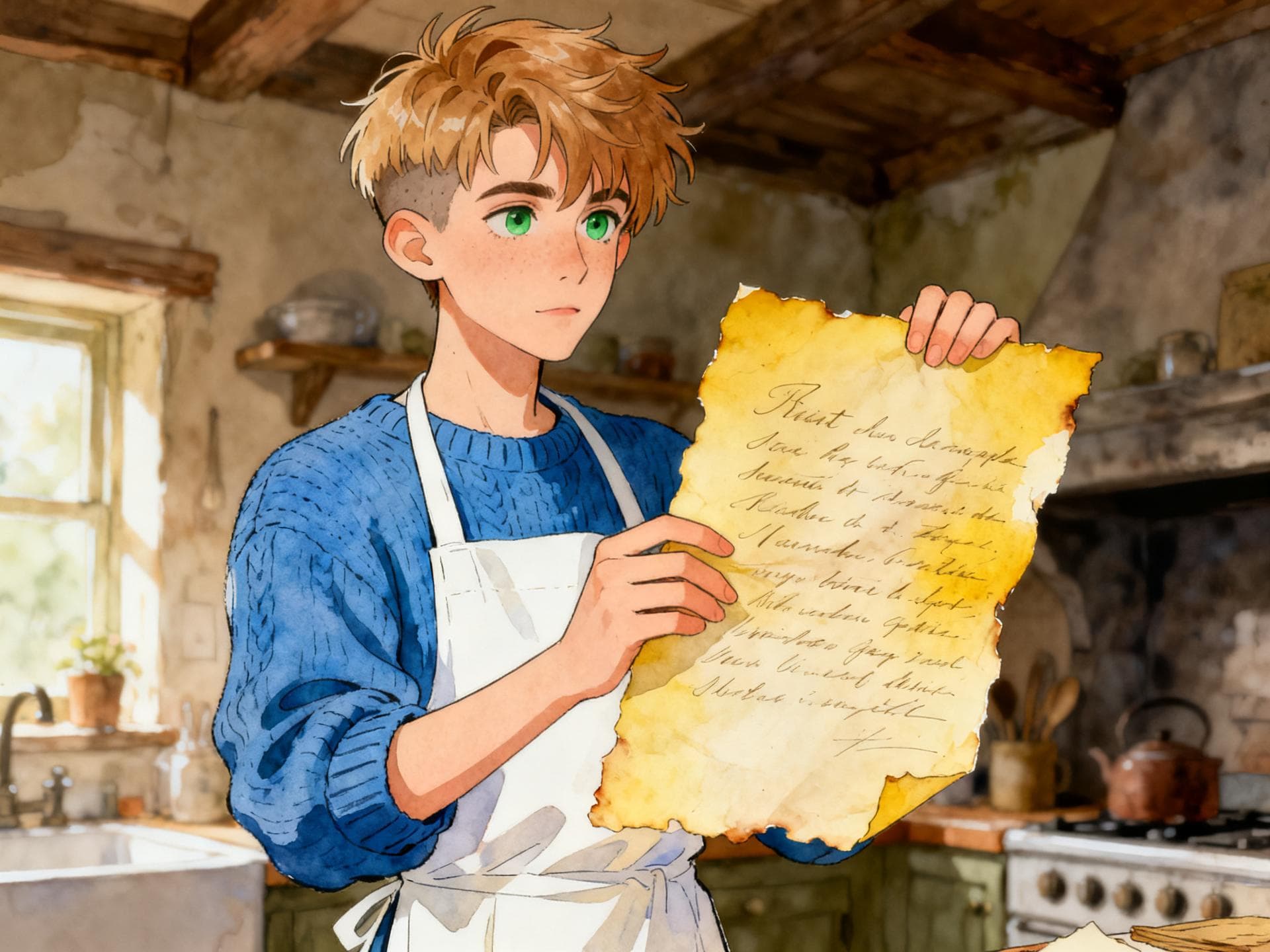 The Secret Ingredient in the Cornish Pasty — A0 English story for learners