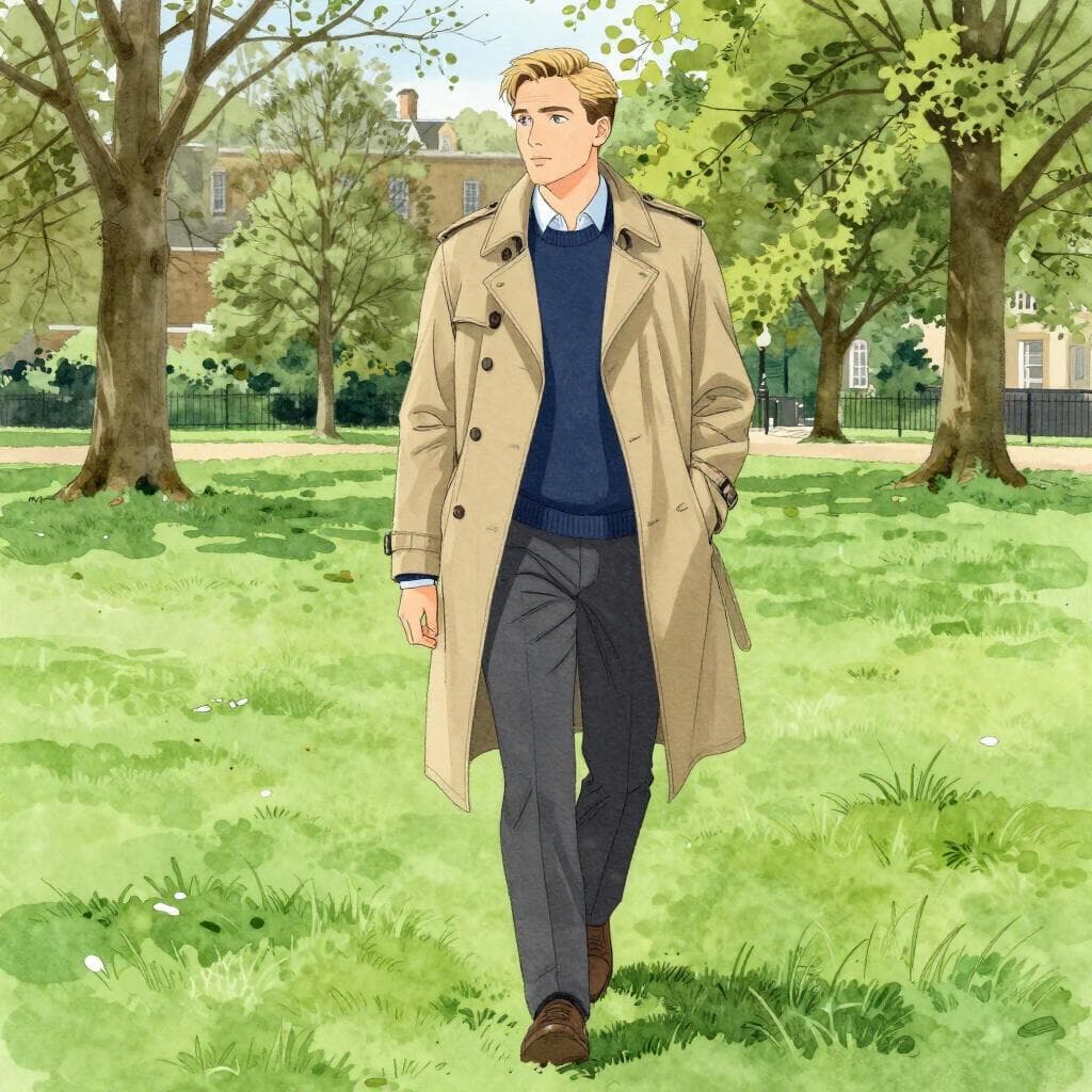 The Key to the Secret Garden in Bloomsbury — A0 English story for learners