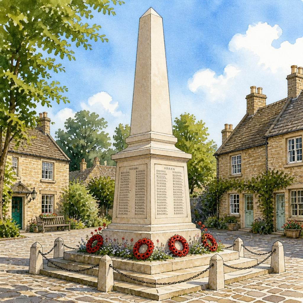 The Soldier Whose Name Was Spelled Wrong on the Memorial — A2 History English story