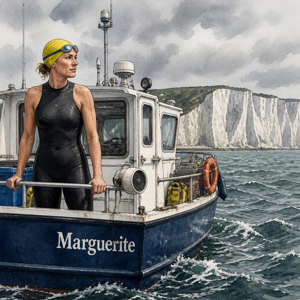The Swimmer Who Turned Back at the White Cliffs