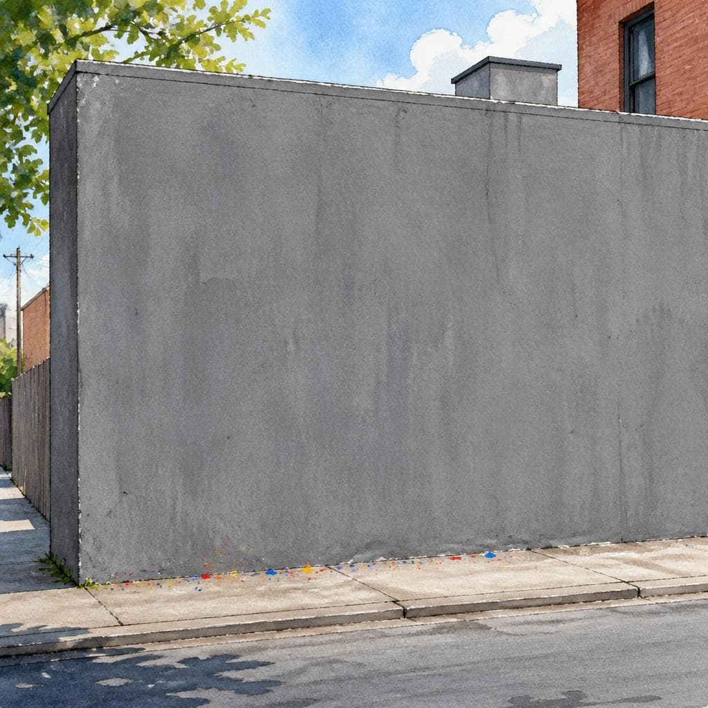 The Mural Painted Over Before Anyone Saw It