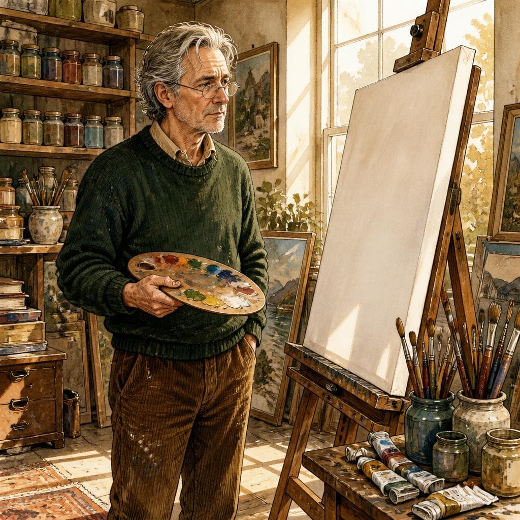 Cover for The Forger Who Painted Only for One Dying Man