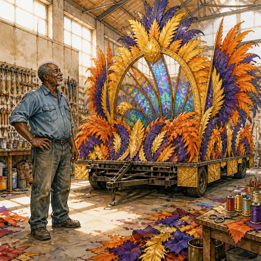 The Notting Hill Carnival Float That Never Left the Yard