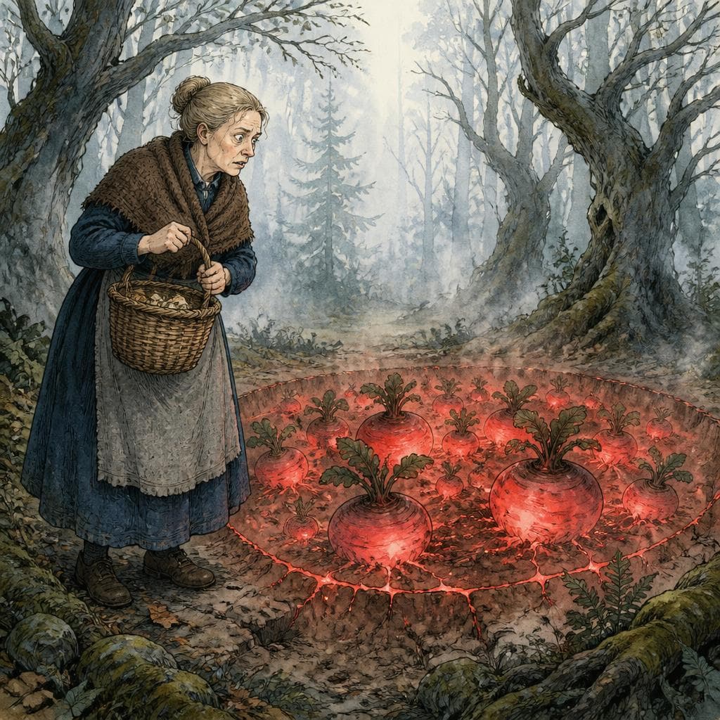 Der Rübezahl und das gestohlene Wort — A1 German story for learners