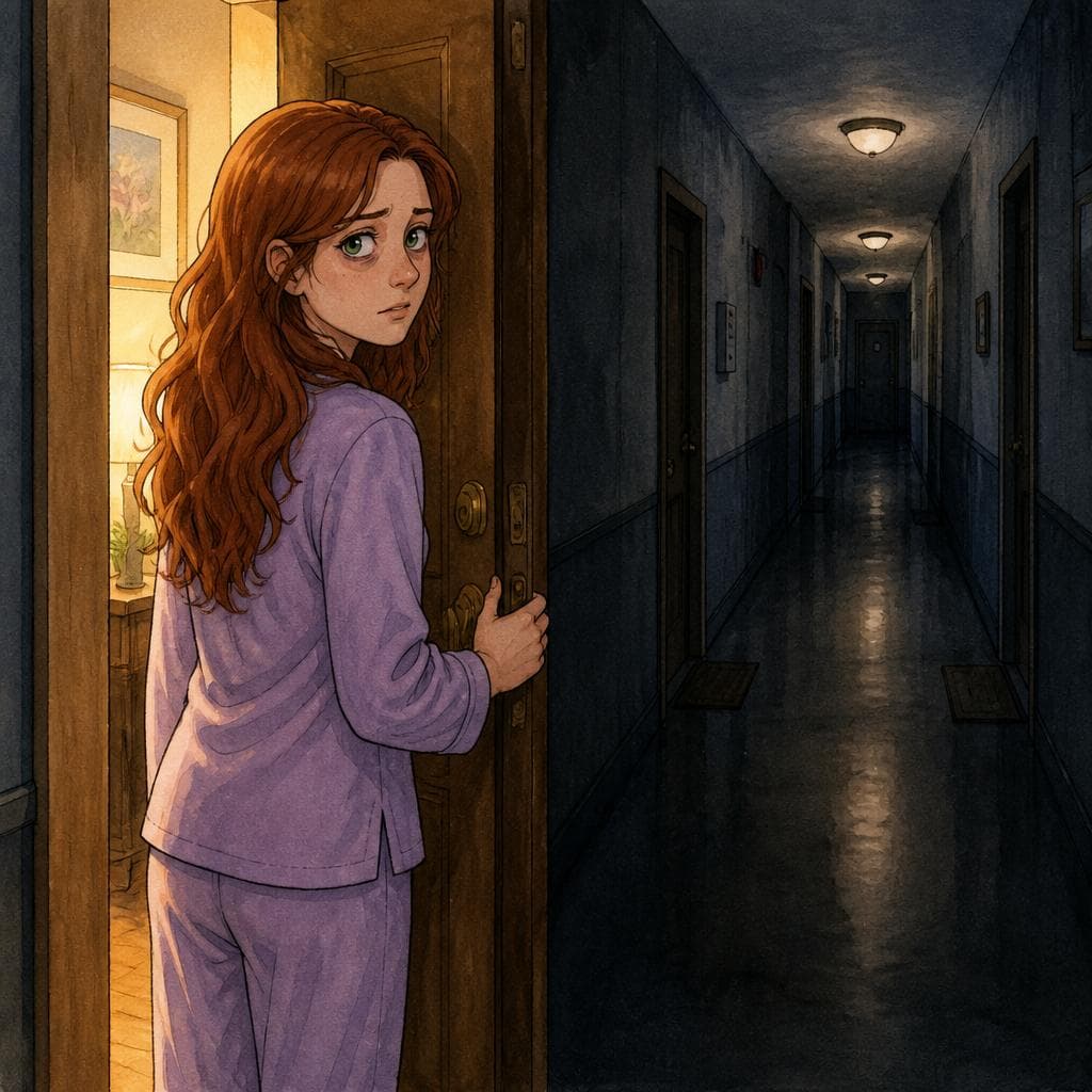 Der Nachbar, der immer um drei Uhr klingelt — A1 Mystery & Suspense German story