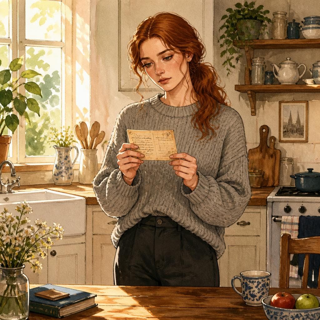 Die Postkarte aus Wien, die zehn Jahre zu spät kam — A2 Relationships & Drama German story