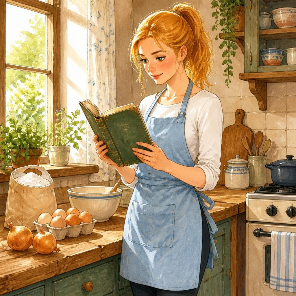 Der Zwiebelkuchen vom falschen Sonntag — A1 Food & Cuisine German story
