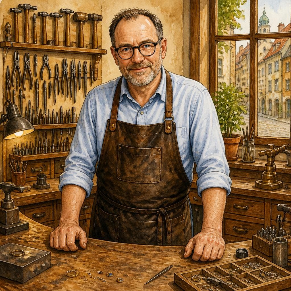 Der Goldschmied vom Nikolaiviertel und die falsche Quittung — B1 Mystery & Crime German story