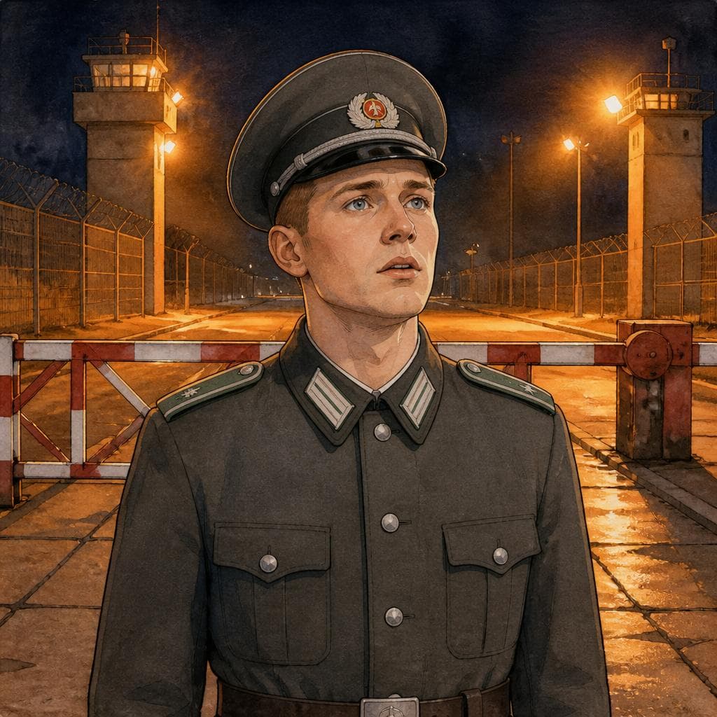Die Stille nach dem letzten Klingelton der Berliner Mauer — B2 History German story