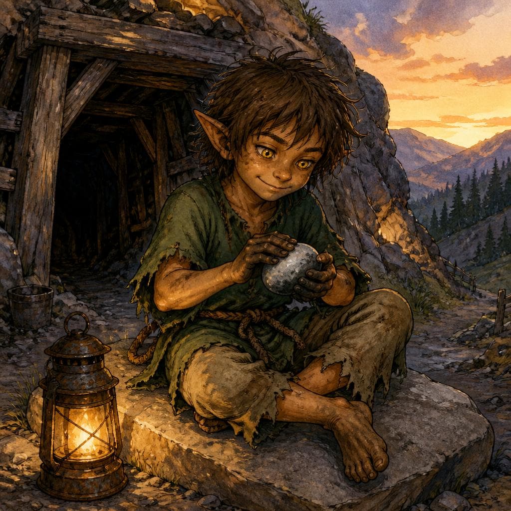Der Kobold, der nur in Bergwerken die Wahrheit sagt — B1 Myths & Legends German story