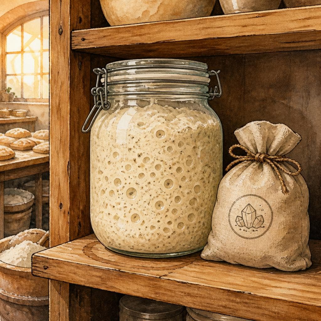 Der Sauerteig, den die Bäckerin aus Dresden nie nach Hause nahm — B2 Food & Cuisine German story