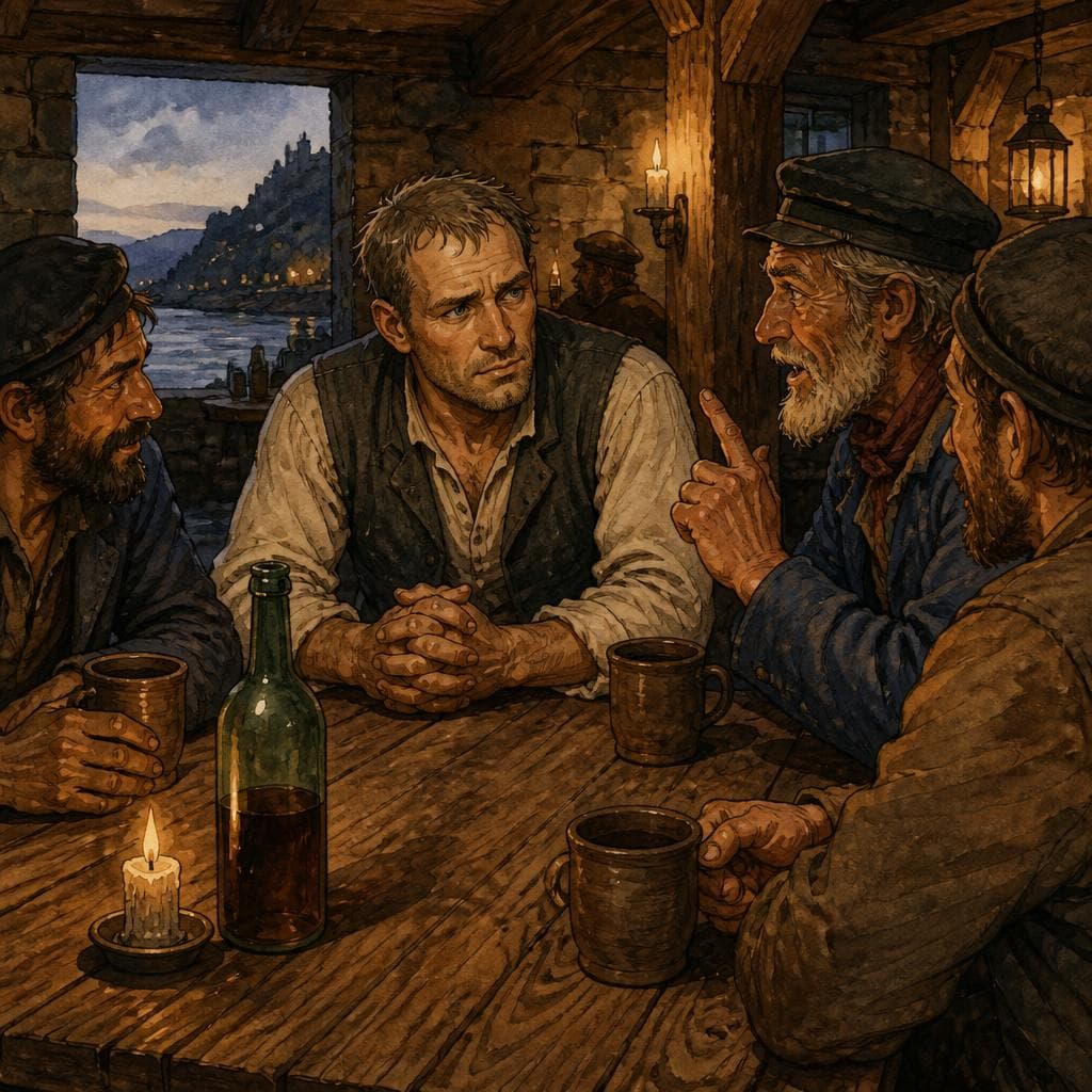 Die Loreley, die dem Schiffer seinen wahren Namen zurückgab — B2 Myths & Legends German story