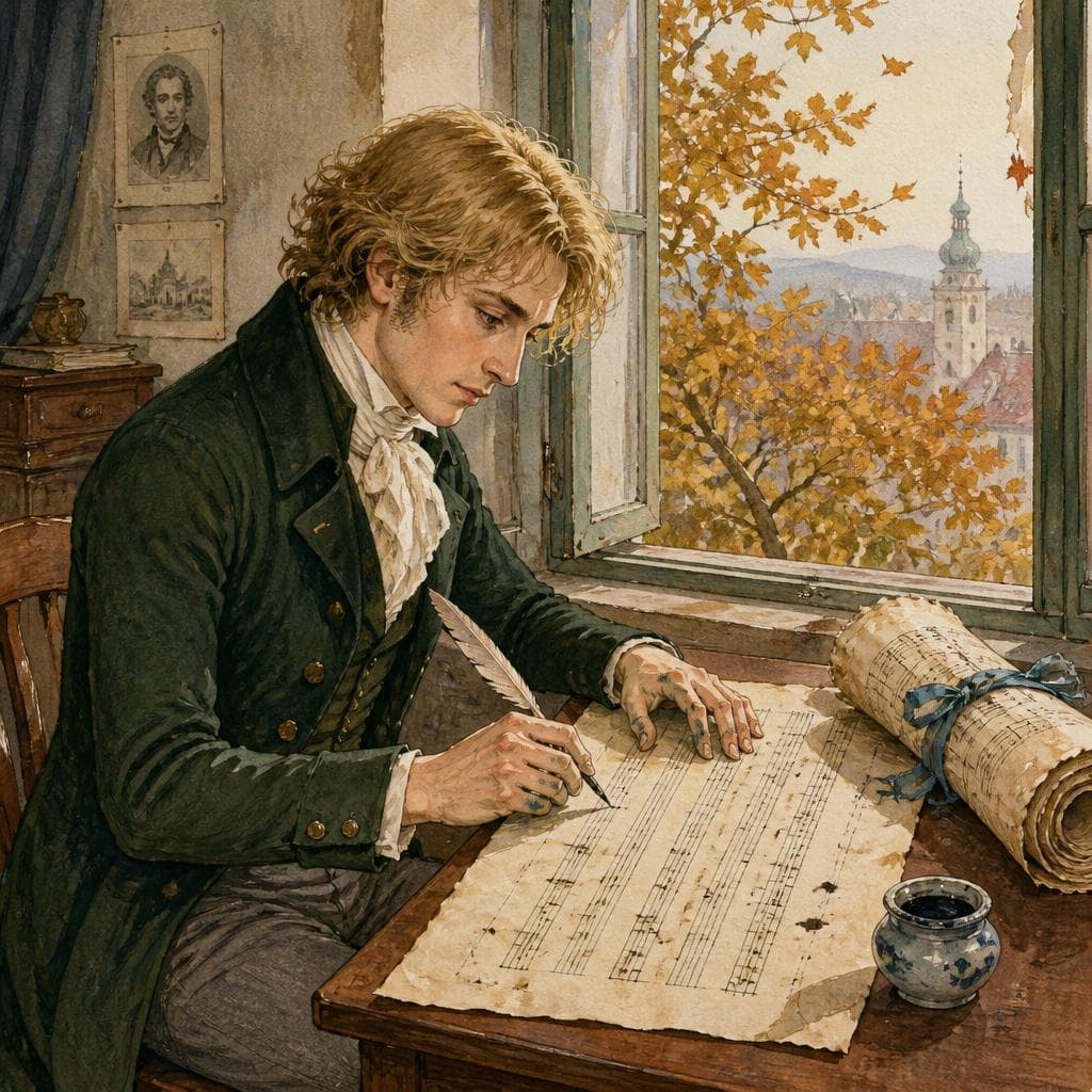 Die Partitur, die der Wiener Verleger nie zurückschickte — B1 Music & Arts German story