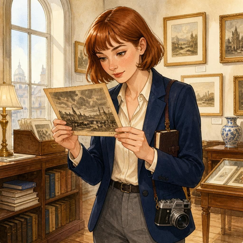 Der Kupferstich, der in drei Berliner Auktionen verschwand — B1 Mystery & Crime German story