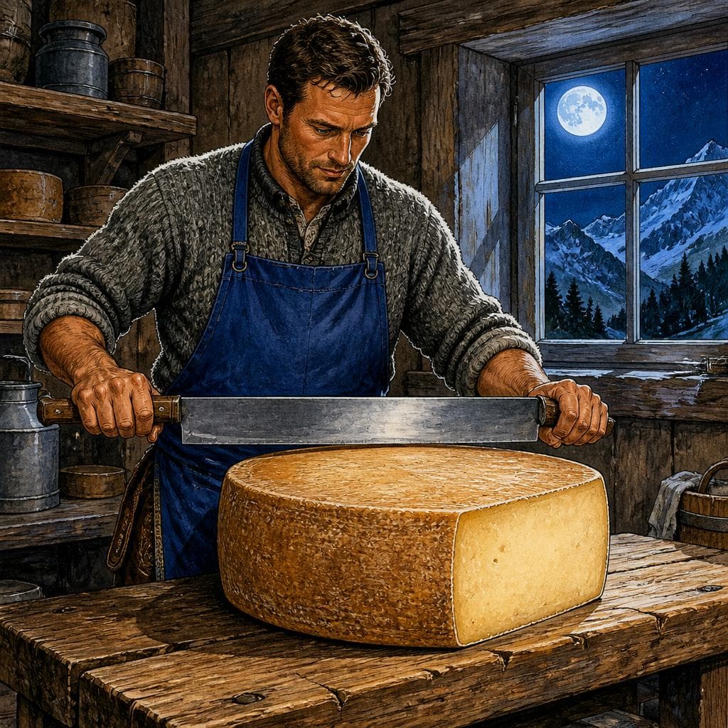 Der Käse, den der Allgäuer Senn nur im Mondlicht schnitt — B1 Food & Cuisine German story