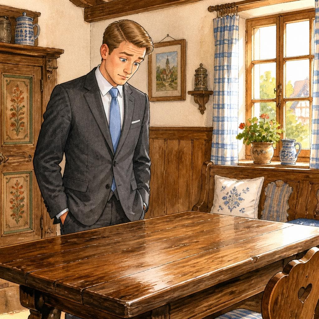 Das Salzfass, das auf keiner Hochzeit in Franken fehlen darf — B1 Food & Cuisine German story