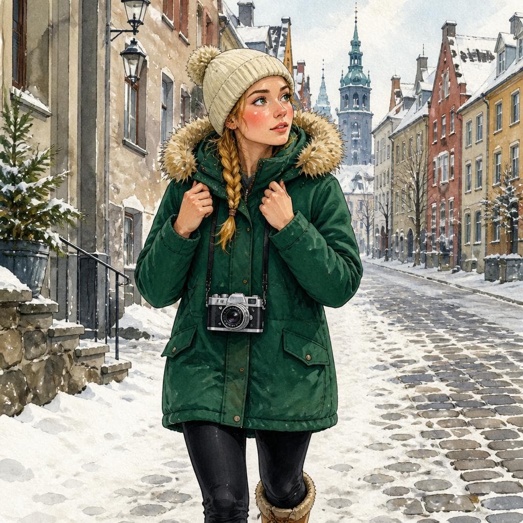 Le Marché de Noël que Personne ne Trouvait — قصة فرنسية A0 Culture & Travel