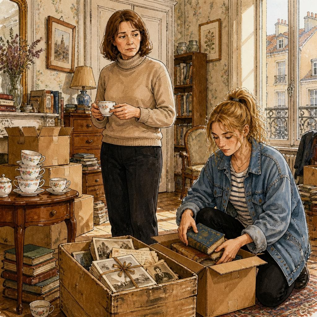 La Lettre Non Envoyée à Lyon — Histoire française A2 Relationships & Drama