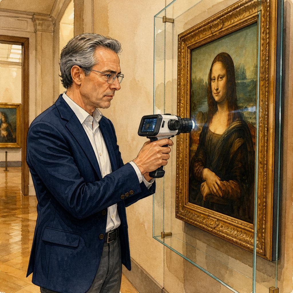 Le Tableau Caché Derrière la Joconde — قصة فرنسية B2 History