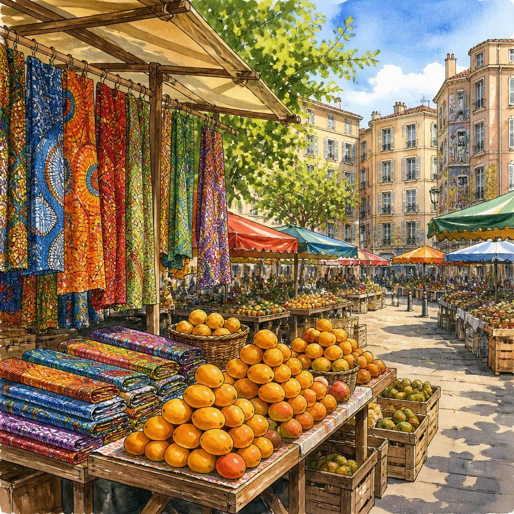 Le Griot de Marseille se Tait — B1 Culture & Travel fransk berättelse