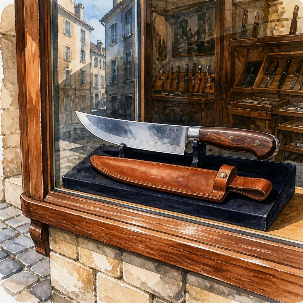 Le Couteau du Boucher de Thiers que Personne n'Osait Acheter — قصة فرنسية B1 Food & Cuisine