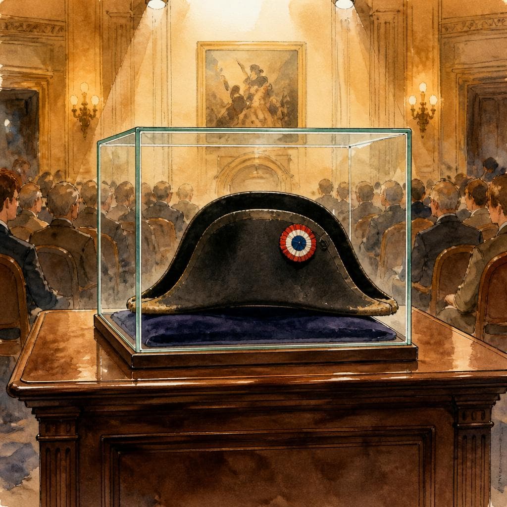 Le Chapeau de Napoléon Vendu aux Enchères — قصة فرنسية A2 History