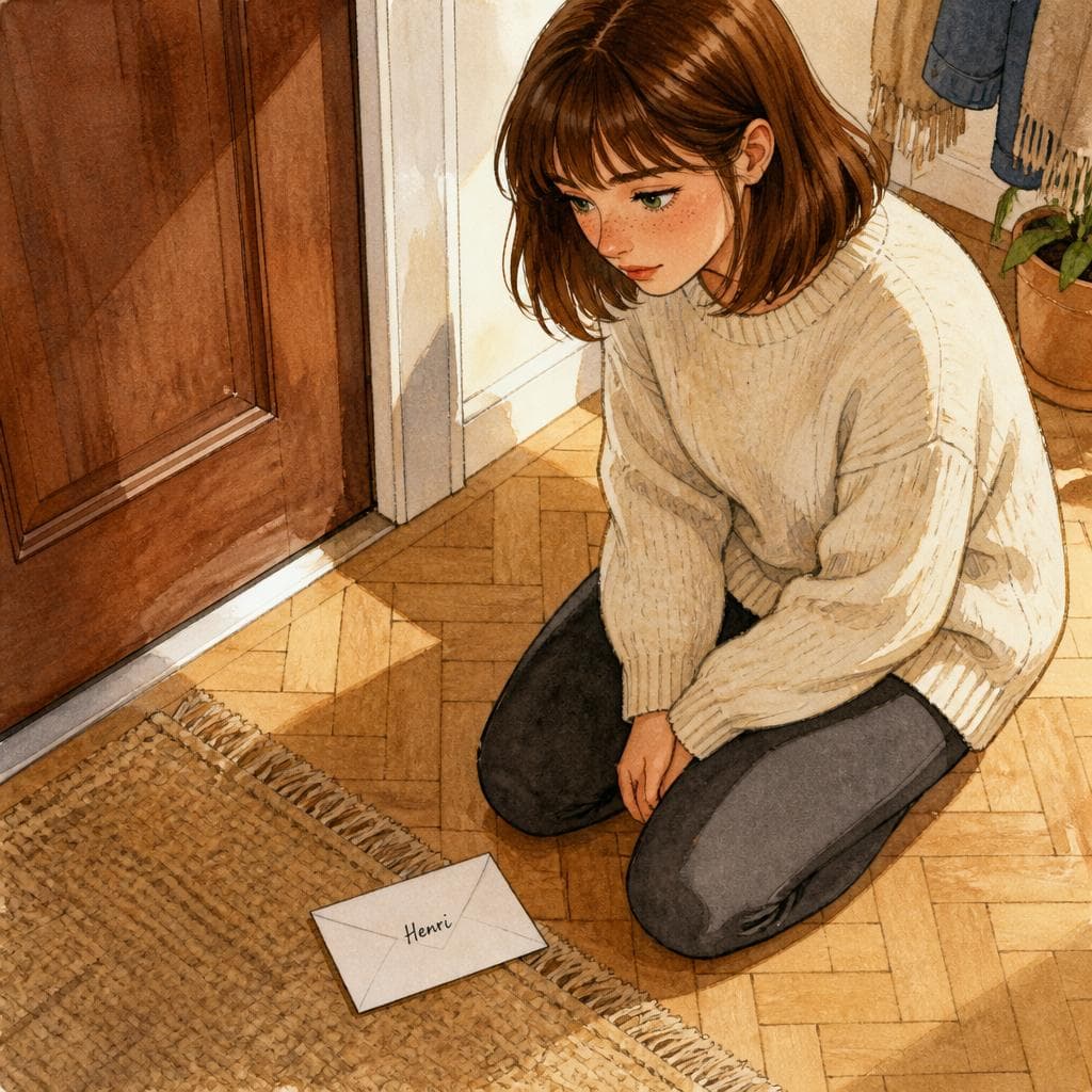 La Lettre Glissée Sous la Mauvaise Porte — A2 Daily Life französische Geschichte
