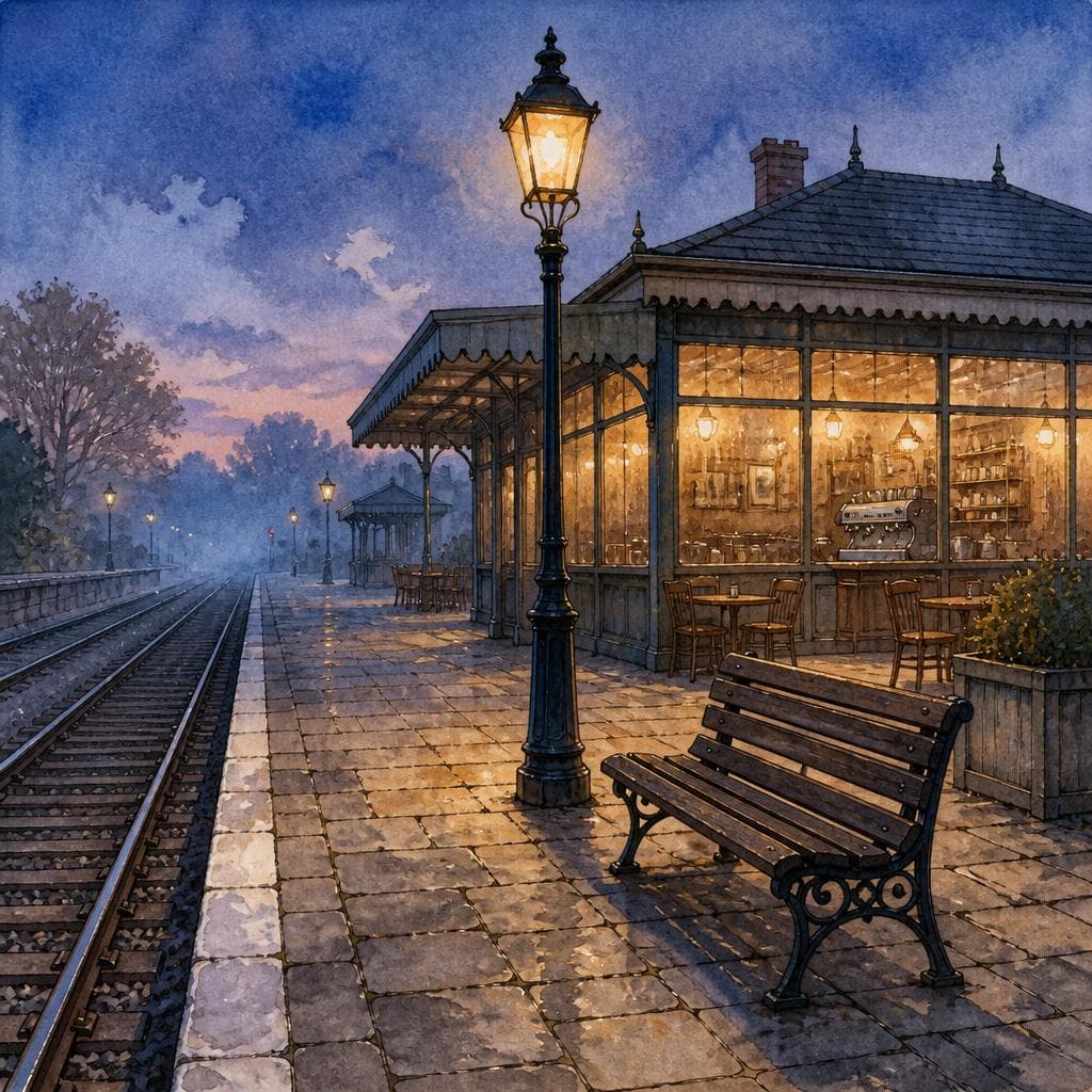 Le Train du Mardi qui n'est Jamais Arrivé — Storia francese B1 Mystery & Suspense