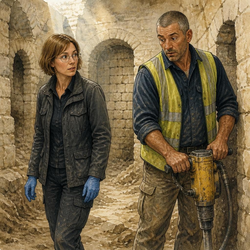 Le Collier de la Reine Retrouvé dans une Cave de Versailles — B2 Mystery & Crime fransk berättelse