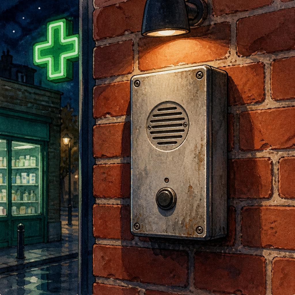 La Pharmacienne de Garde qui Reconnaissait les Voix — B2 Daily Life französische Geschichte
