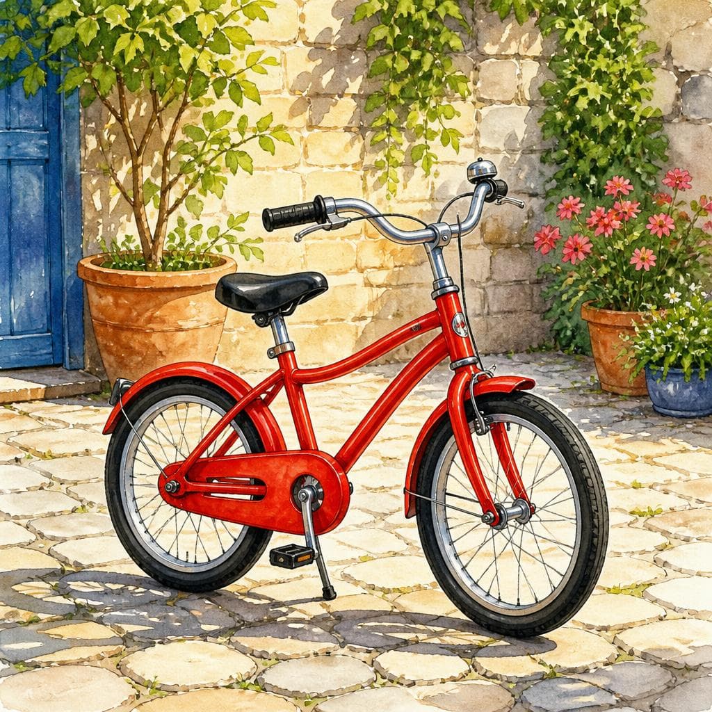 Qui a Pris le Vélo de la Cour ? — A0 Mystery & Crime francuska historia