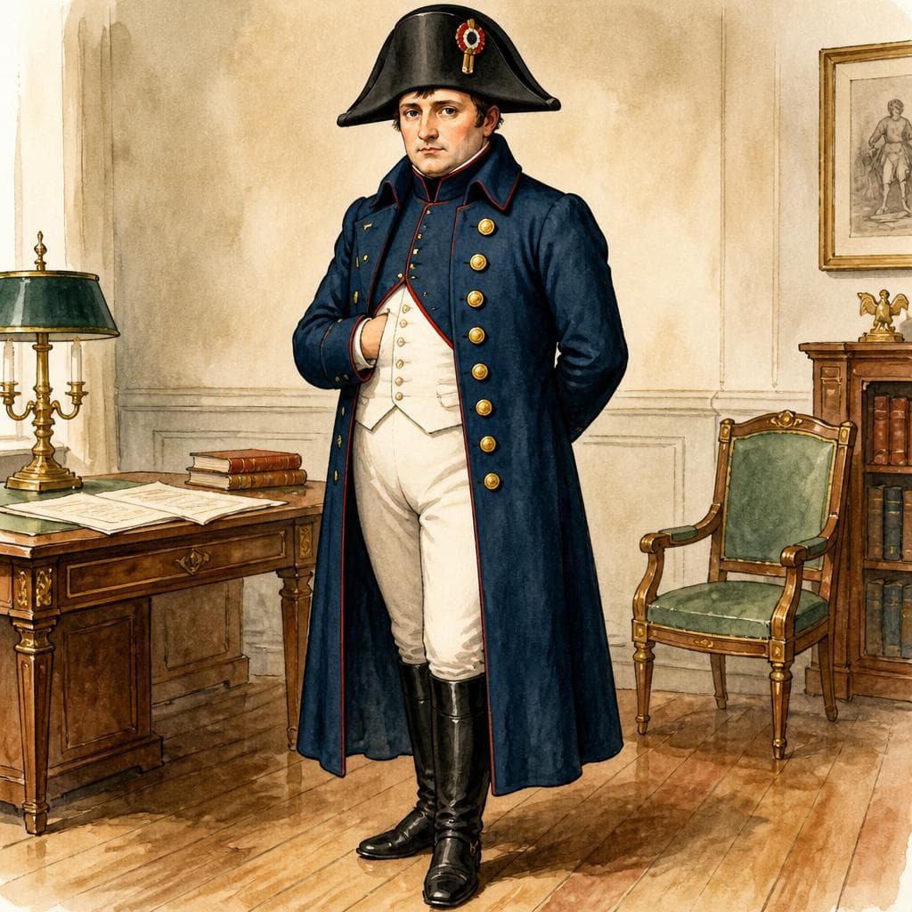 Le Bouton d'Or du Manteau de Napoléon — A0 History französische Geschichte