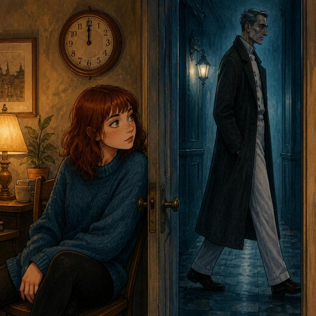 Le Voisin qui Rentrait Toujours à Minuit — Storia francese A1 Mystery & Suspense