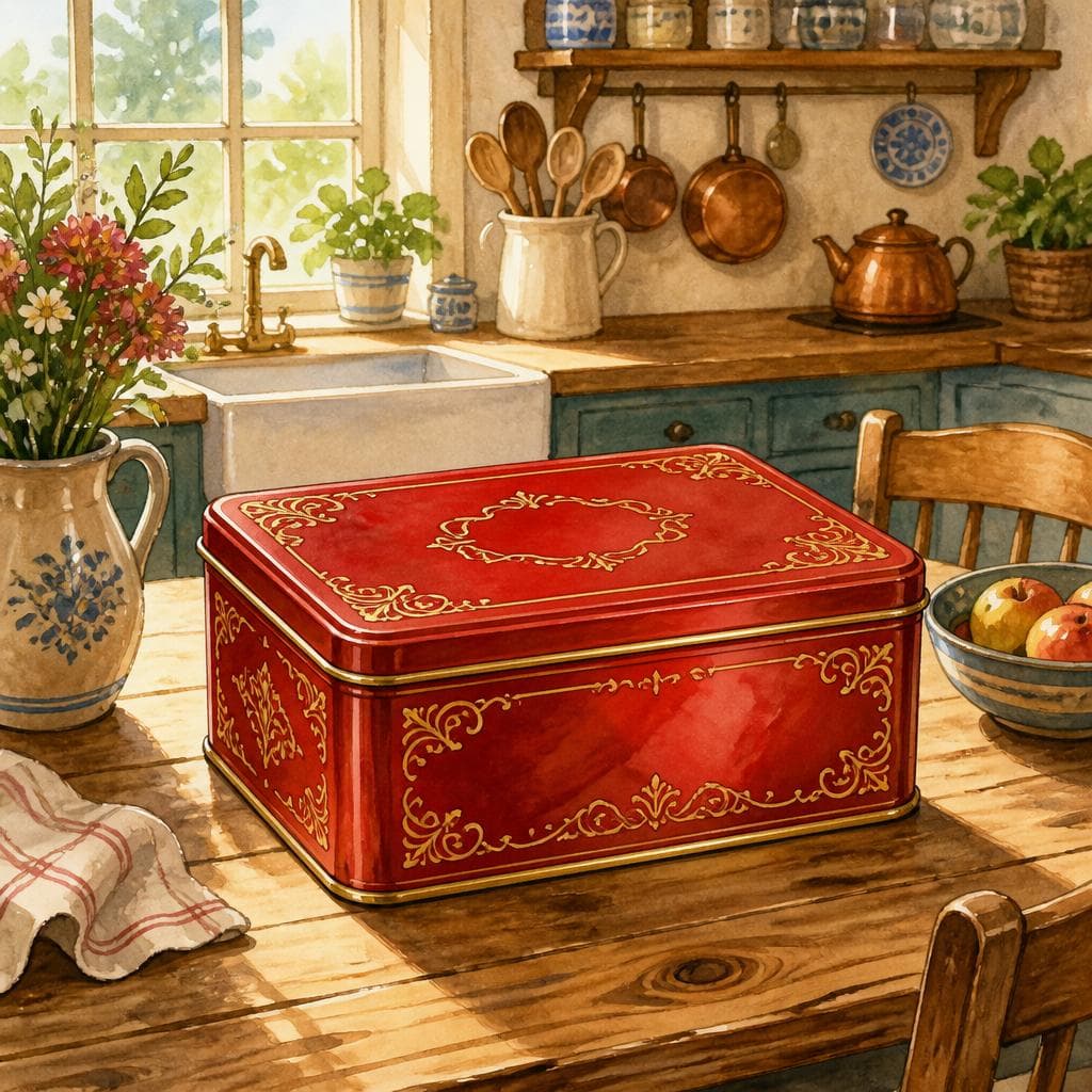 La Boîte de Caramels que Personne n'Osait Ouvrir — A0 Food & Cuisine französische Geschichte