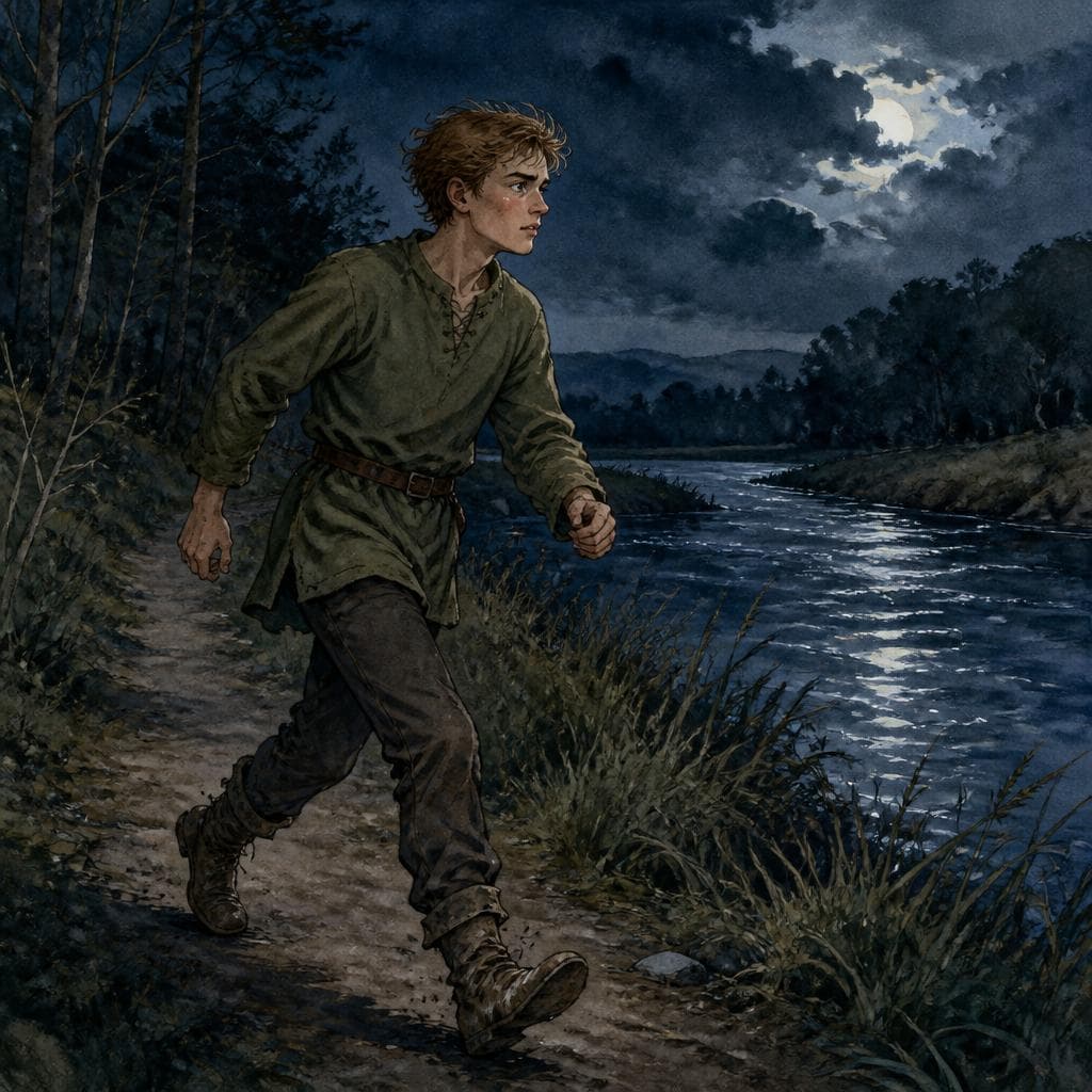La Lavandière qui Tordait les Draps de Minuit — História francesa de B1 Myths & Legends
