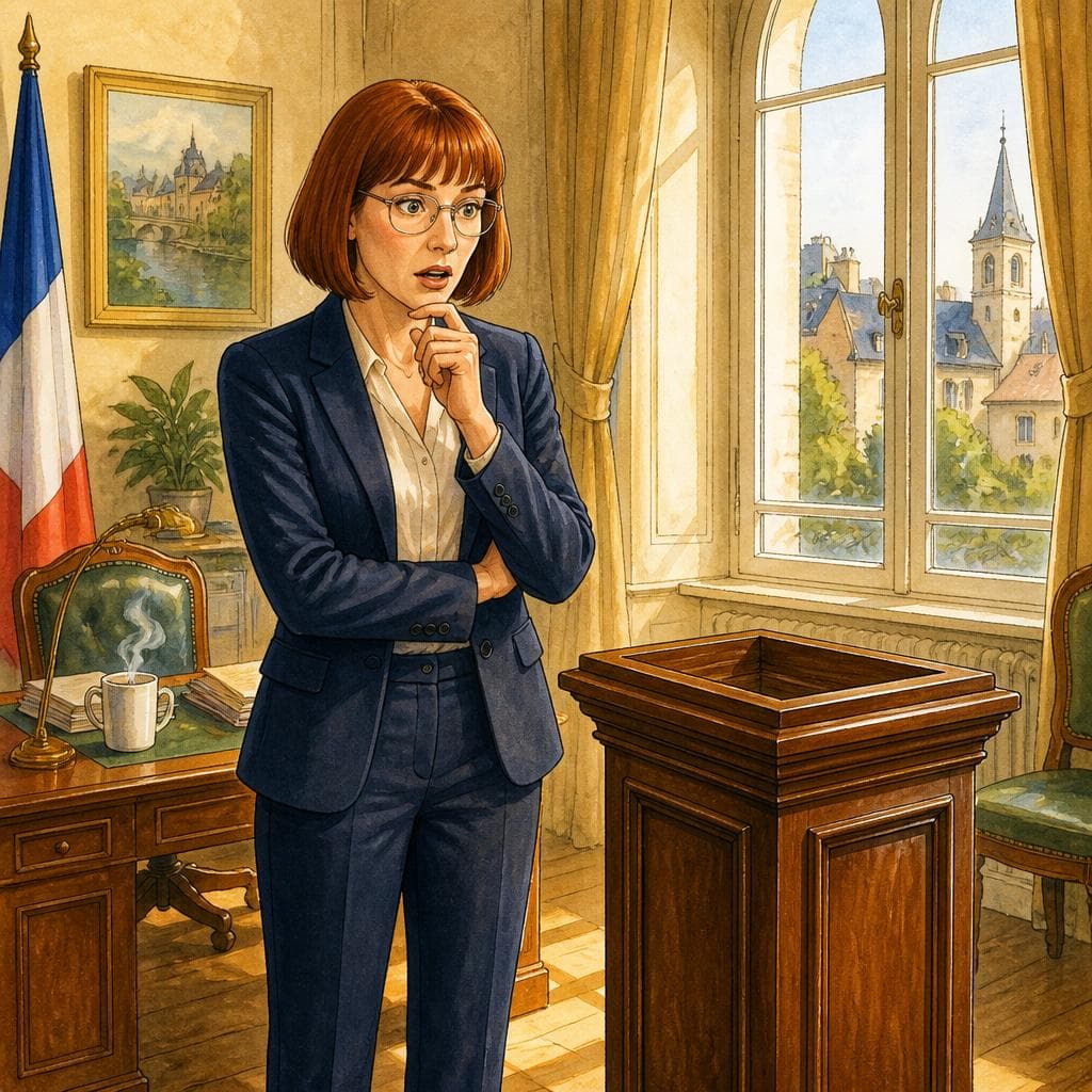 La Marianne Disparue de la Mairie de Clamecy — B1 Mystery & Crime französische Geschichte