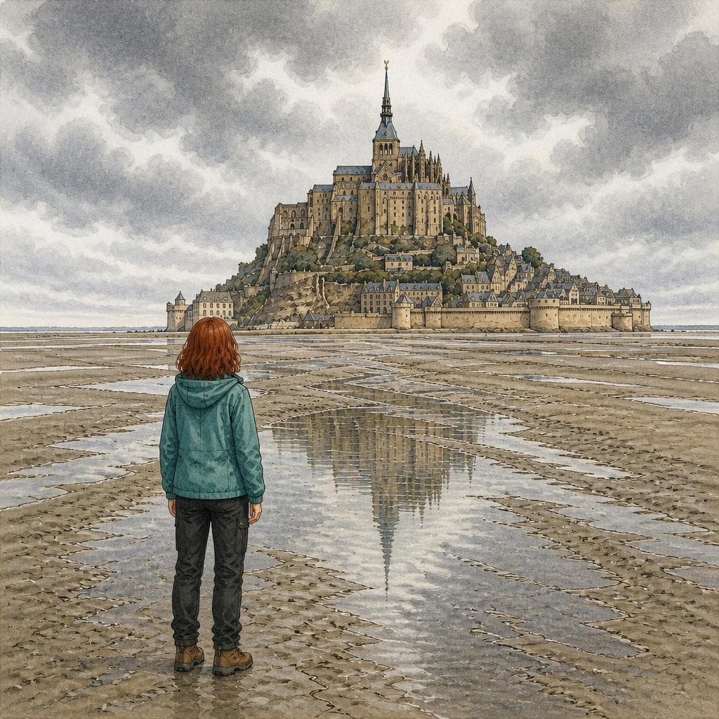 Le Sentier Effacé par la Marée du Mont-Saint-Michel — A1 Nature & Adventure francuska historia