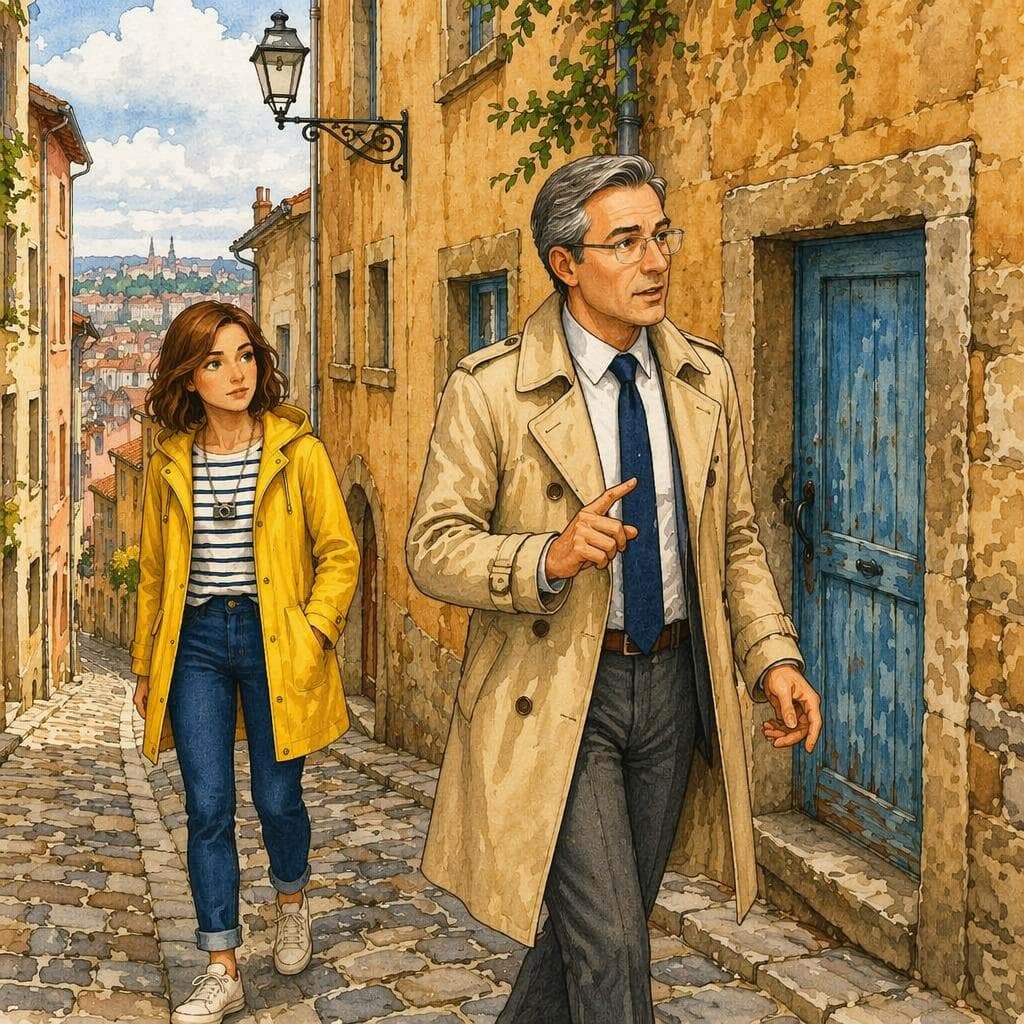 La Traboule que le Guide Refusait de Montrer — A2 Culture & Travel fransk berättelse