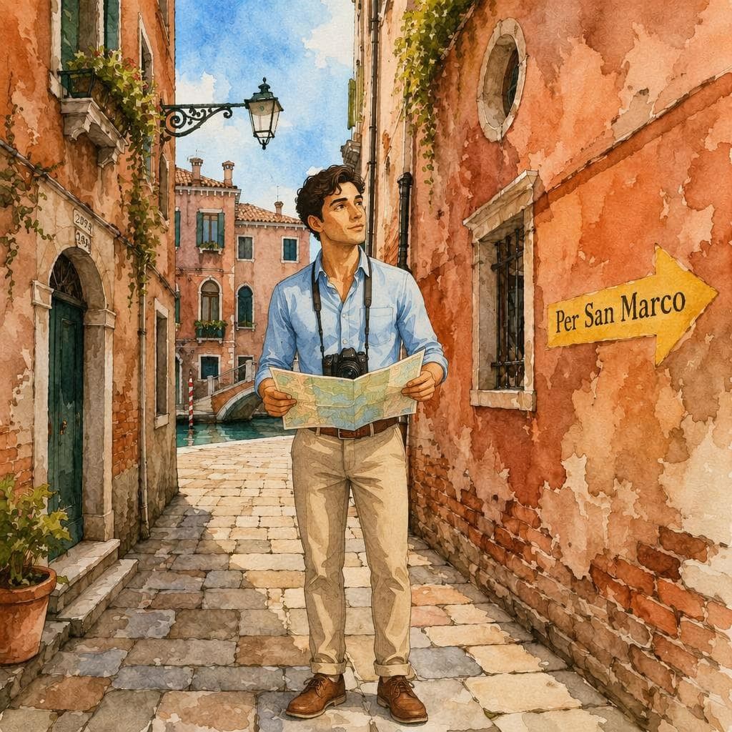 La Freccia Sbagliata di Venezia — A0 Culture & Travel Italiaans verhaal