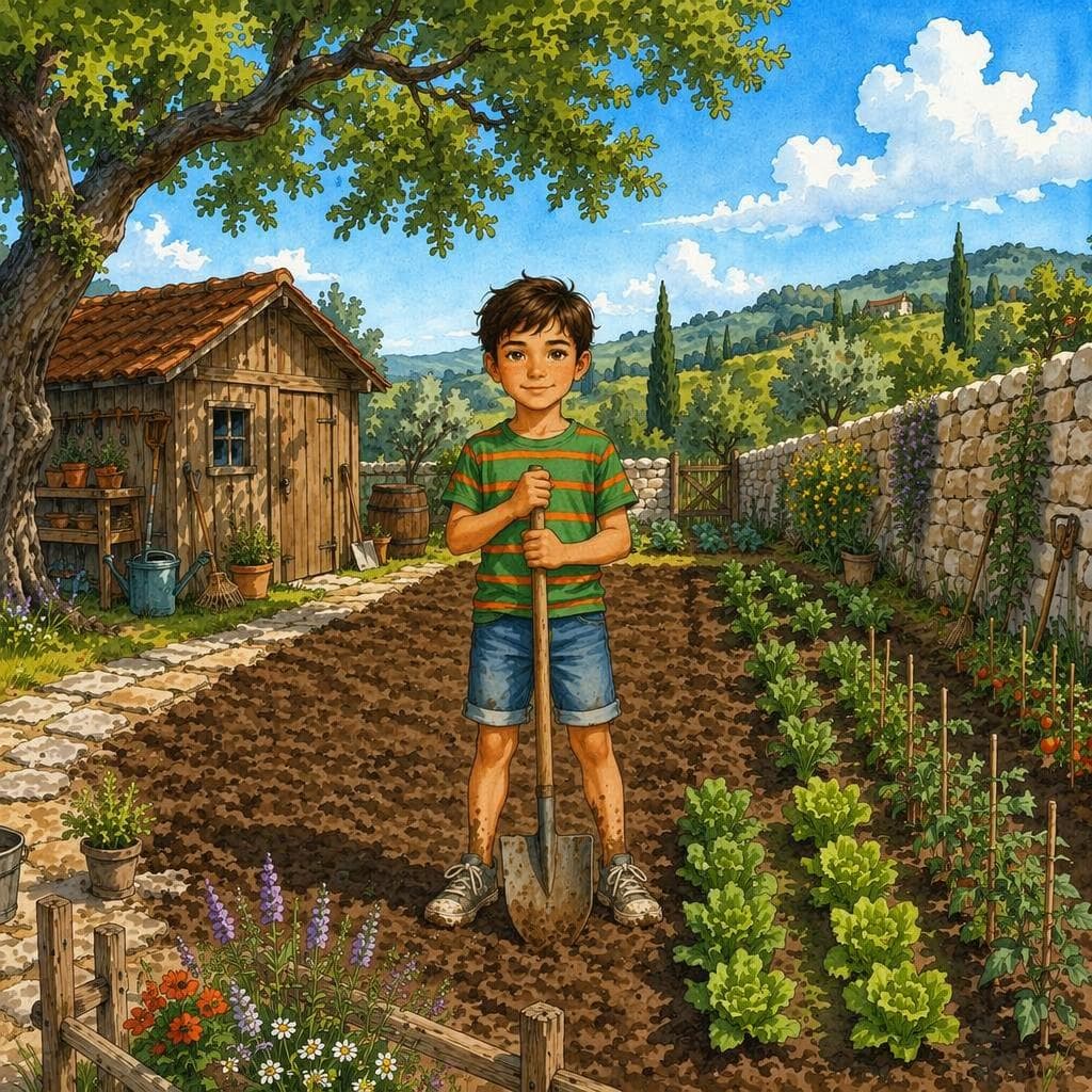 La Moneta Trovata nell'Orto — A0 History Italiaans verhaal