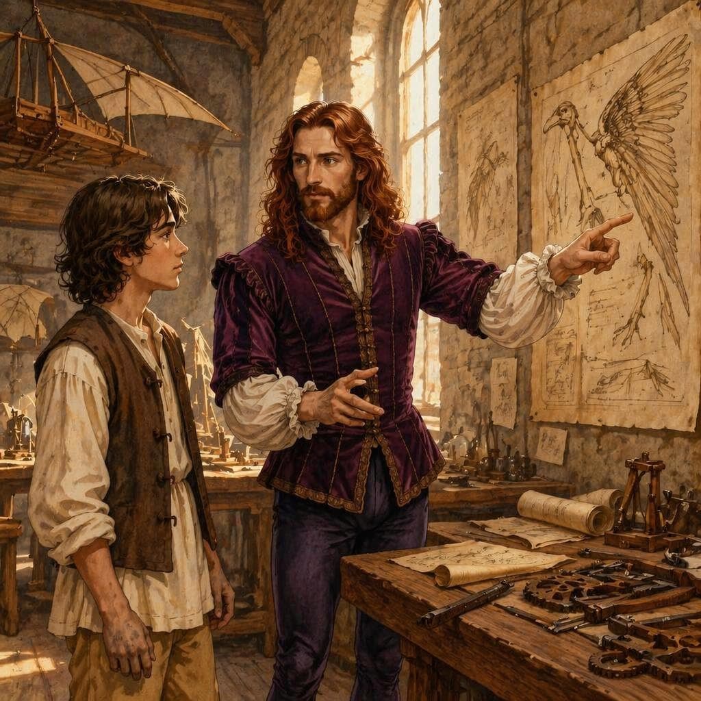 La Macchina di Leonardo che Non Volò — A1 History Italiaans verhaal