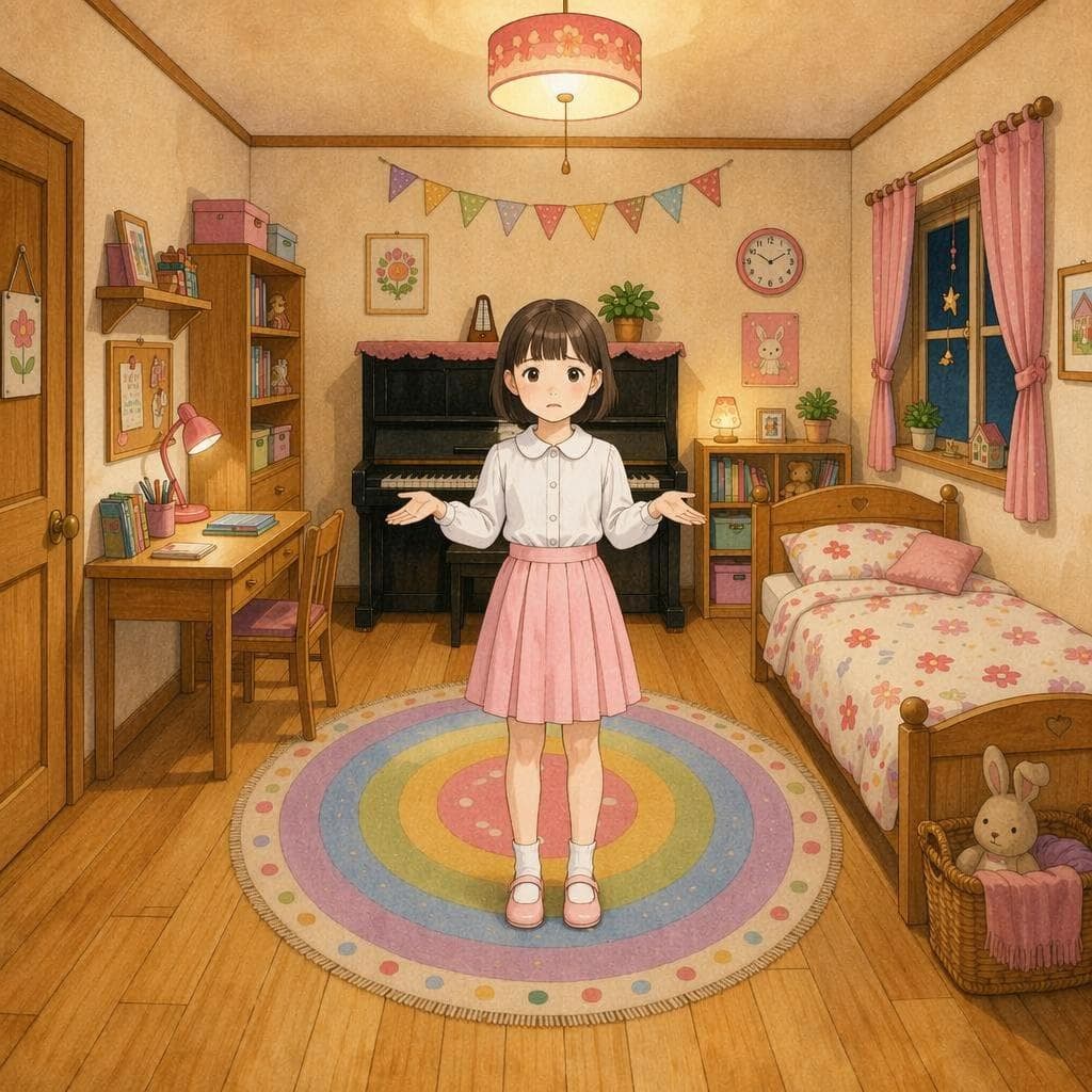 発表会の前夜に消えた楽譜 — A1 Music & Arts história japonesa