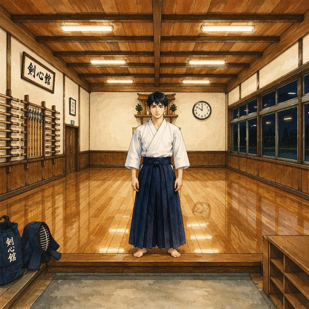 全国大会の前日に折れた竹刀 — A2 Sports história japonesa
