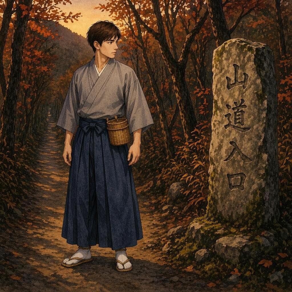 天狗が守る峠の三つの掟 — A2 Myths & Legends história japonesa